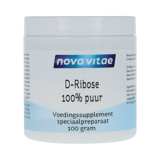 Nova Vitae D-Ribose 100% puur 100.00 Gram