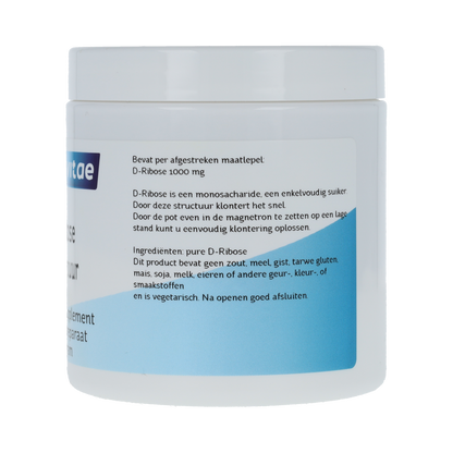 Nova Vitae D-Ribose 100% puur 100.00 Gram