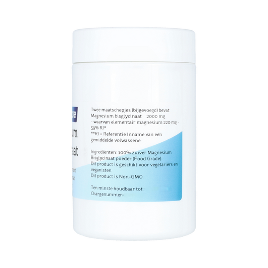 Nova Vitae Magnesium bisglycinaat poeder 200.00 Gram