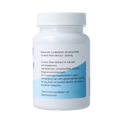 Nova Vitae Groene Thee Tabletten 250.00 Stuks