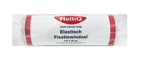 Heltiq Elastisch fixatiewindsel 4m x 10cm 1 Stuks