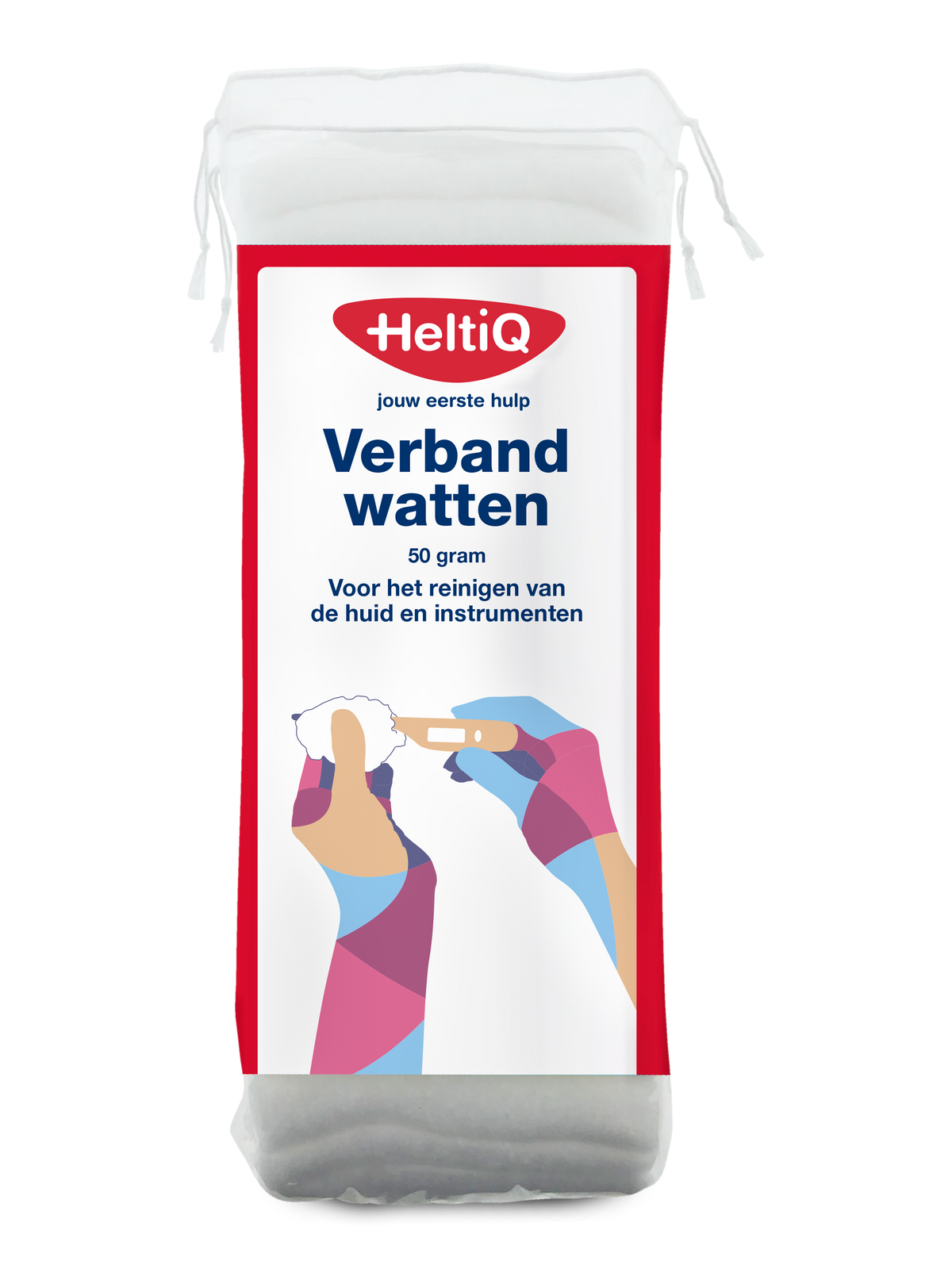 Heltiq Verbandwatten 50.00 Gram