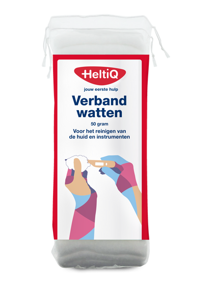 Heltiq Verbandwatten 50.00 Gram