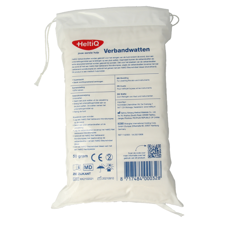 Heltiq Verbandwatten 50 Gram