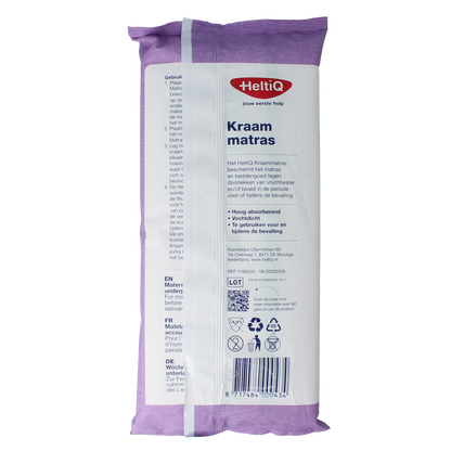 Heltiq Kraammatras 60 x 90cm zak 2.00 Stuks