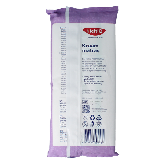 Heltiq Kraammatras 60 x 90cm zak 2 Stuks