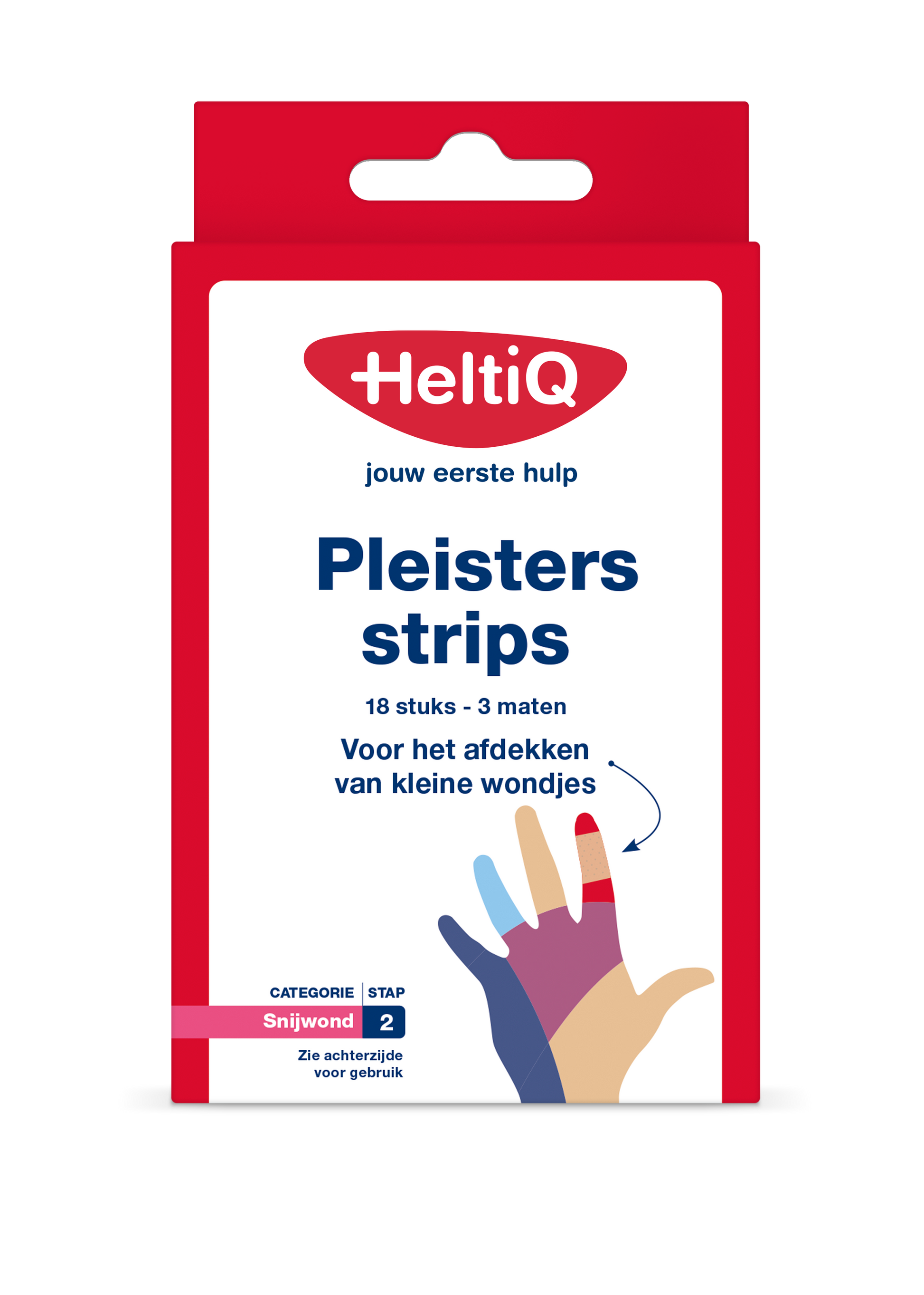 Heltiq Pleisterstrips waterafstotend & elastisch 18 Stuks