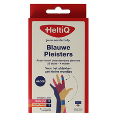 Heltiq Detecteerbare pleisters blauw 26.00 Stuks
