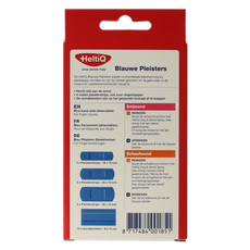 Heltiq Detecteerbare pleisters blauw 26.00 Stuks