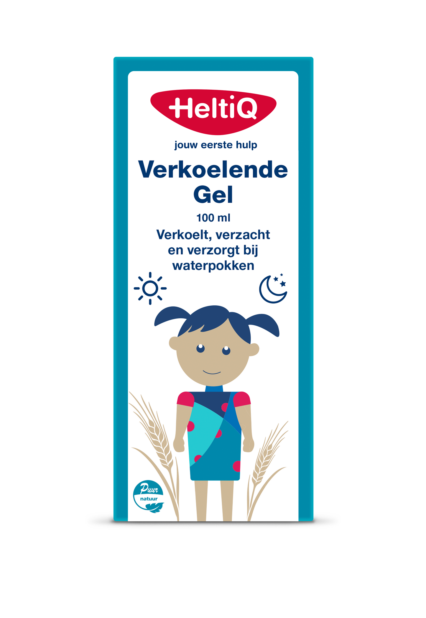 Heltiq Waterpokken verkoelende gel 100 Milliliter