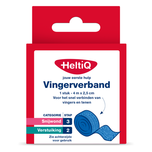 Heltiq Vingerverband 4m x 2.5cm 1 Stuks