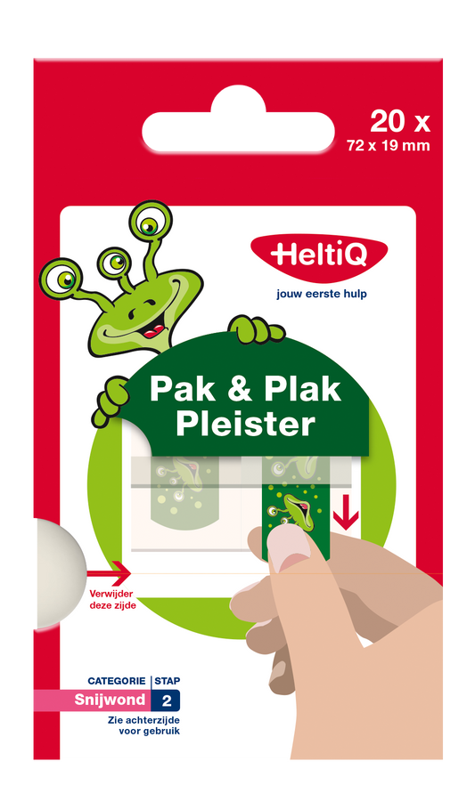 Heltiq Pak & plak groen 20 Stuks