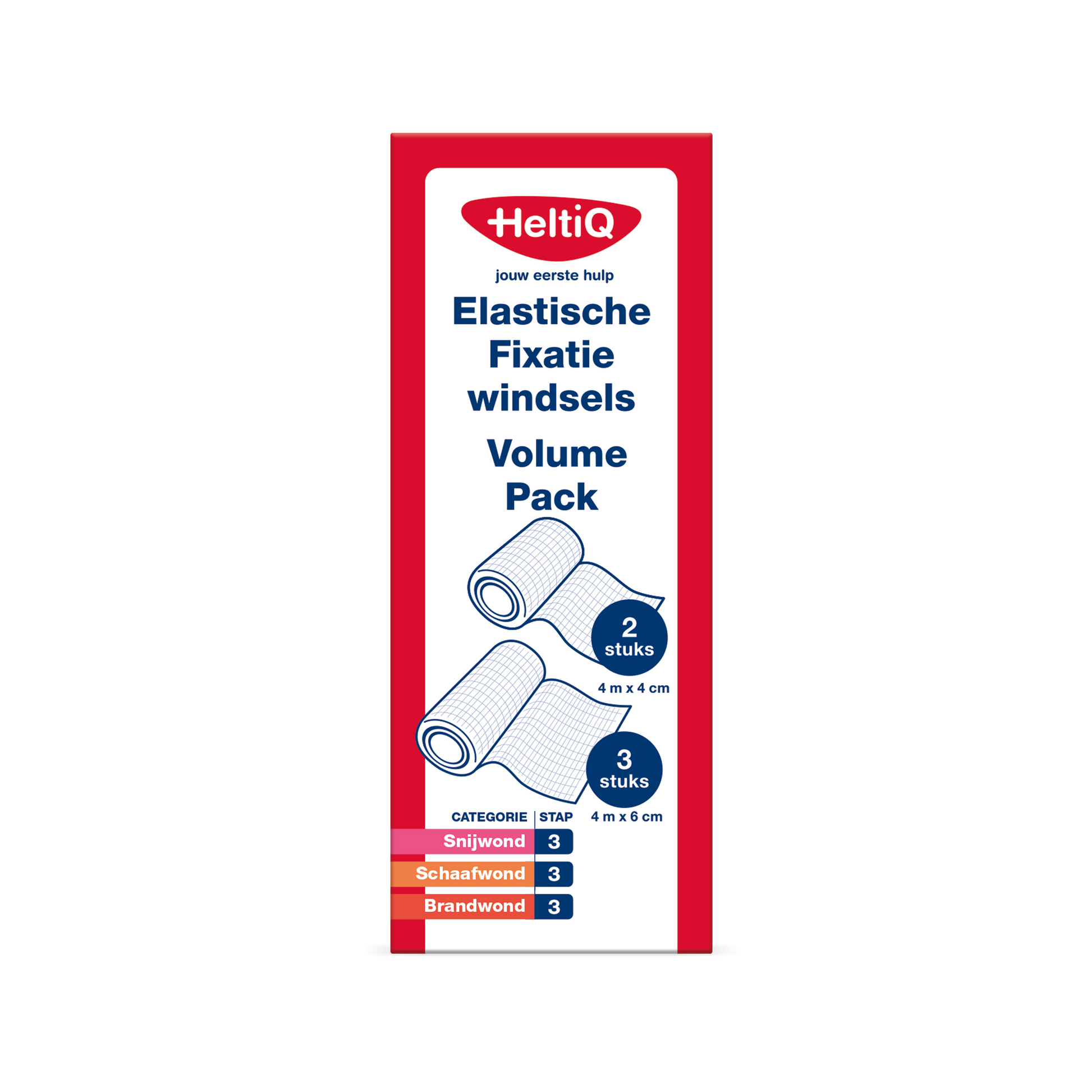 Heltiq Elastische fixatiewindsels volume pack 5 Stuks