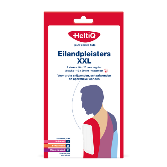 Heltiq Eilandpleisters XXL 4 Stuks
