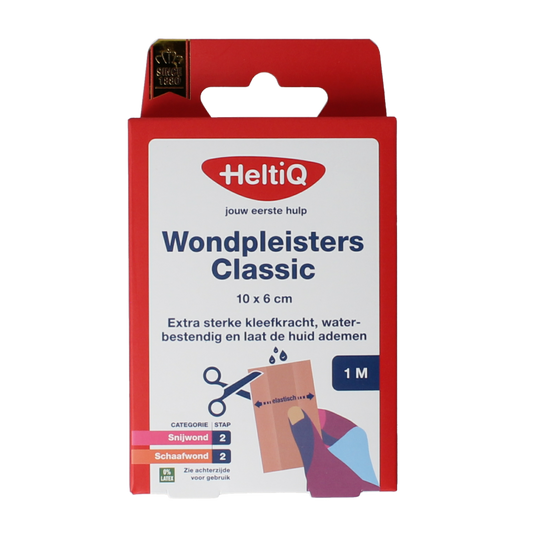 Heltiq Wondpleister classic 10x6cm 1m 1 Stuks