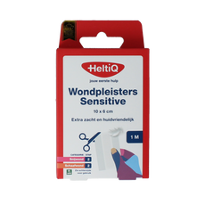 Heltiq Wondpleister sensitive 1mx6cm 1.00 Stuks