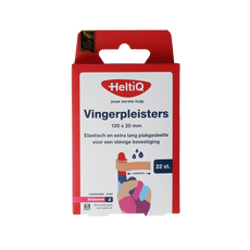 Heltiq Vingerpleisters 120x20mm 22.00 Stuks