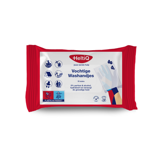 Heltiq Vochtige washandjes 10 Stuks