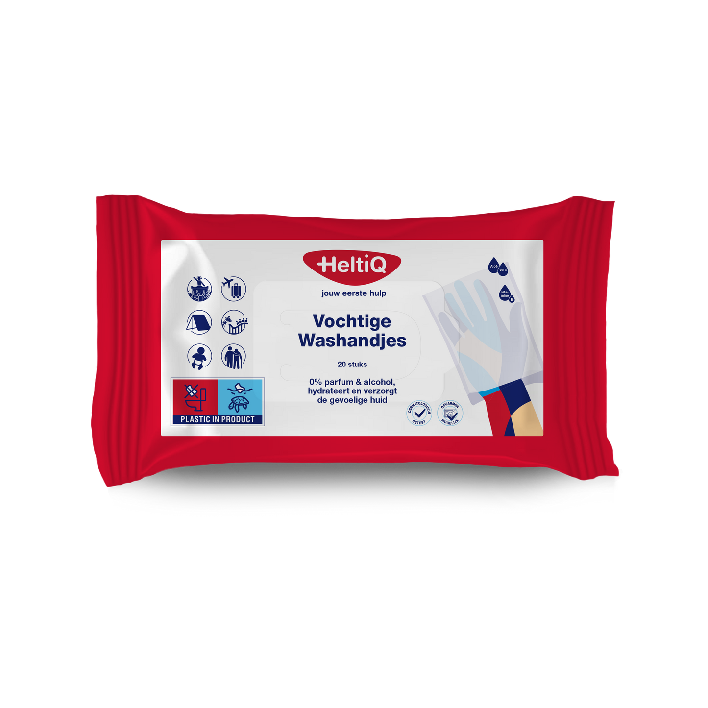 Heltiq Vochtige washandjes 20 Stuks