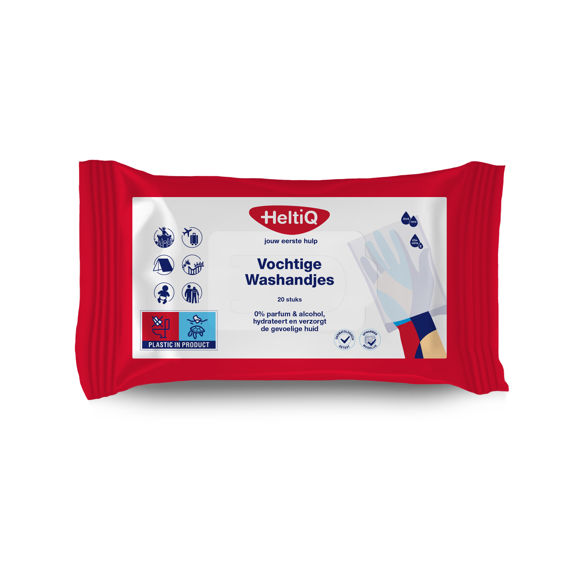 Heltiq Vochtige washandjes 20 Stuks