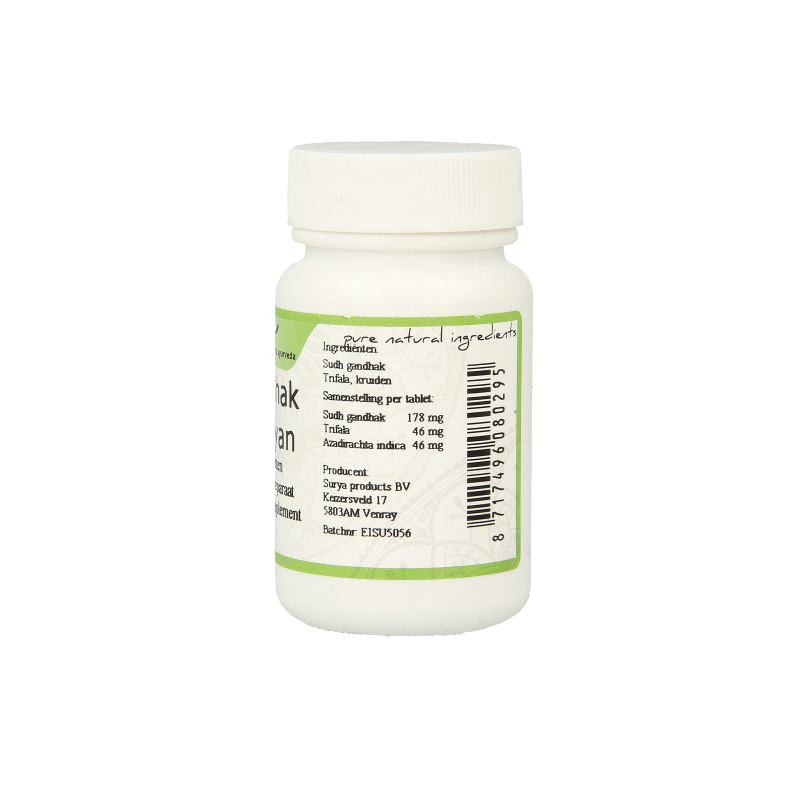 Surya Gandhak rasayan 60 Tabletten