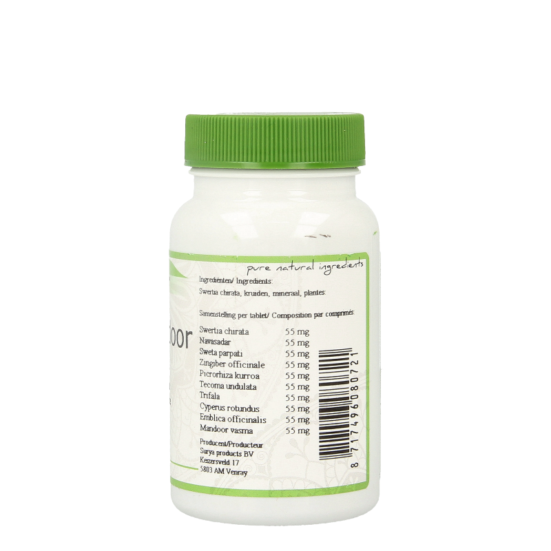 Surya Rohit mandoor 60 Tabletten