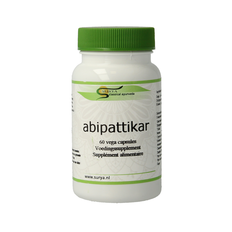 Surya Abipattikar surya 60 Vegetarische capsules