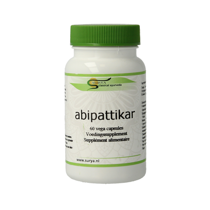 Surya Abipattikar surya 60.00 Vegetarische capsules