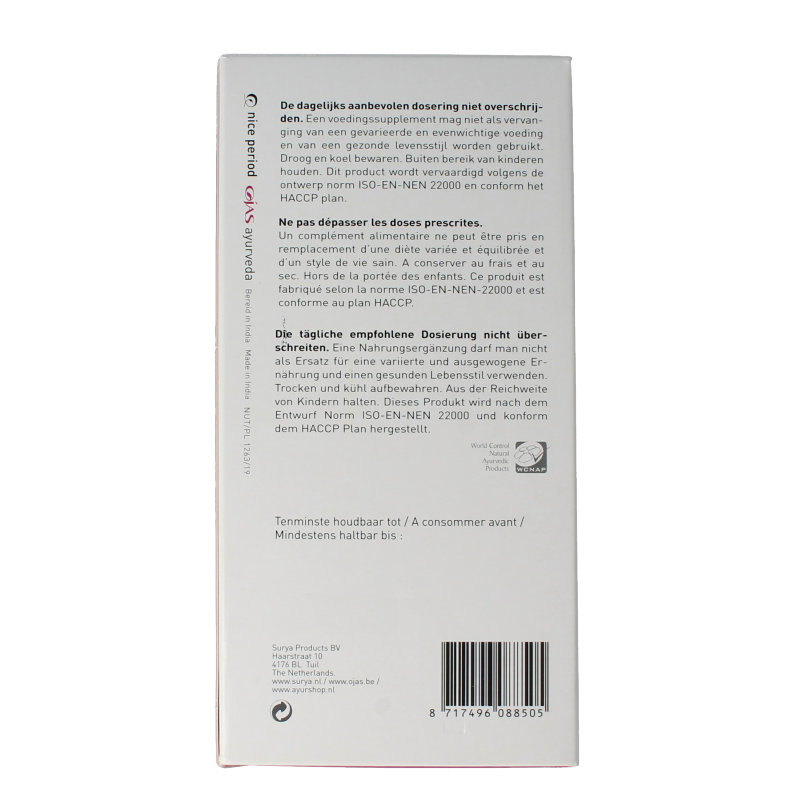 Ojas Nice period 500 Milliliter