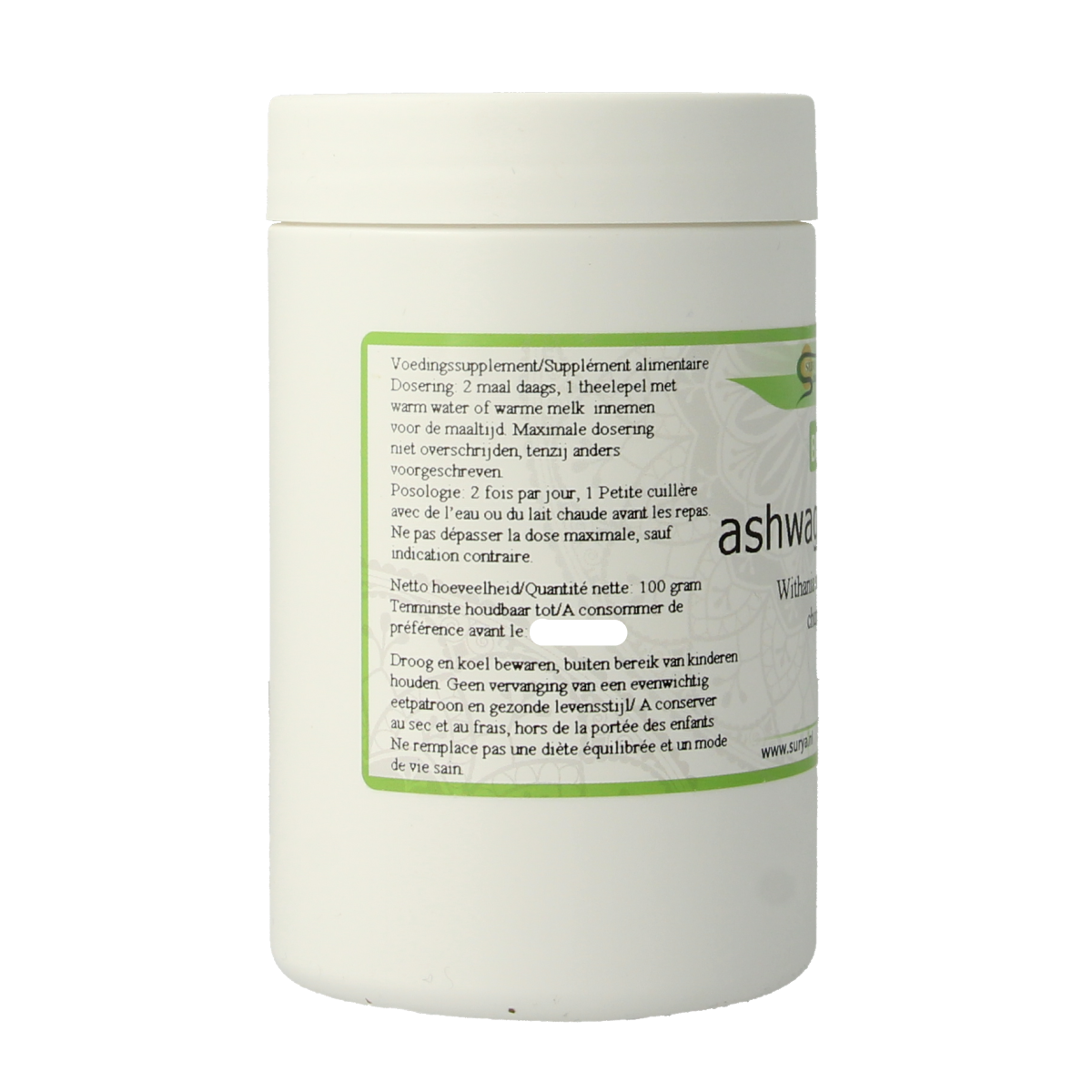 Surya Ashwagandha churna bio 100 Gram