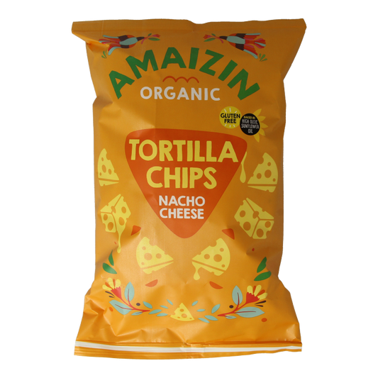 Amaizin Corn chips nacho bio 150 Gram