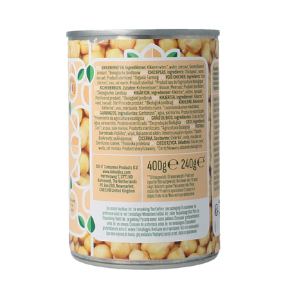 Bioidea Kikkererwten bio 400.00 Gram