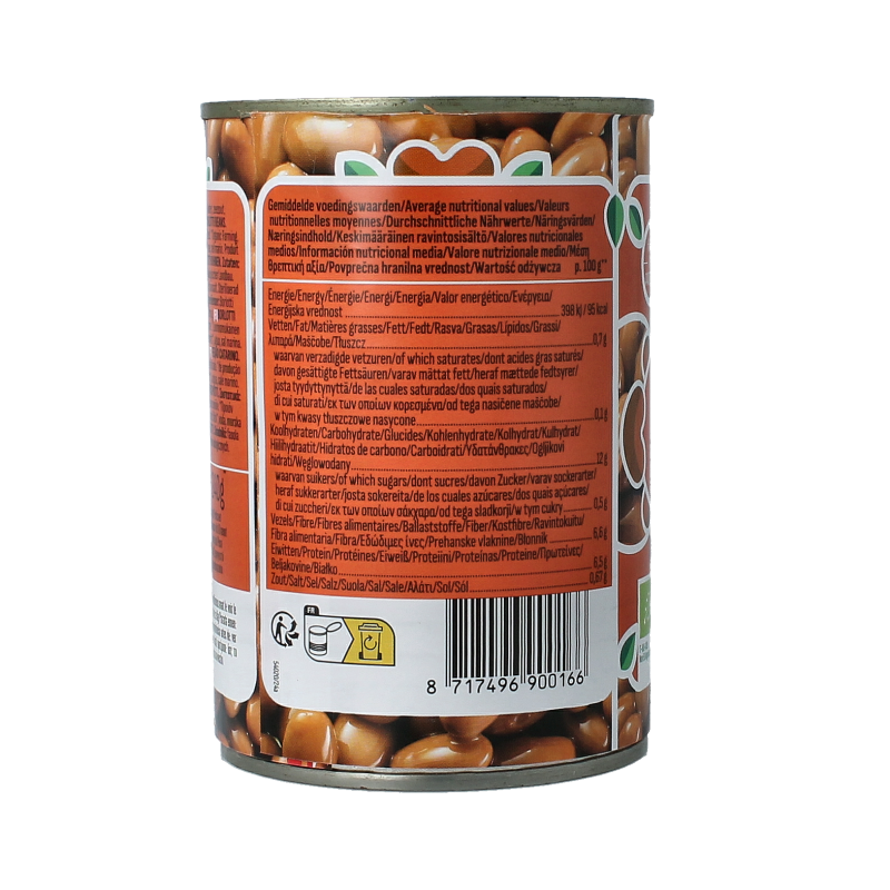 Bioidea Bruine bonen bio 400 Gram