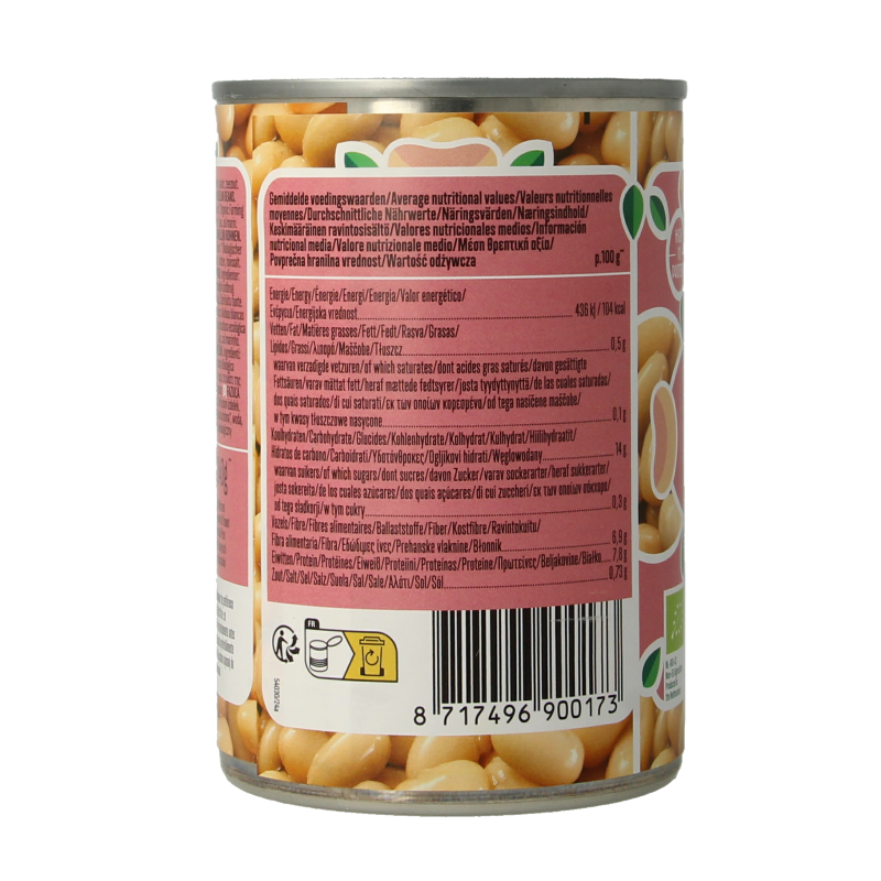 Bioidea Witte bonen bio 400 Gram