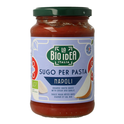 Bioidea Pastasaus napoli bio 340.00 Gram