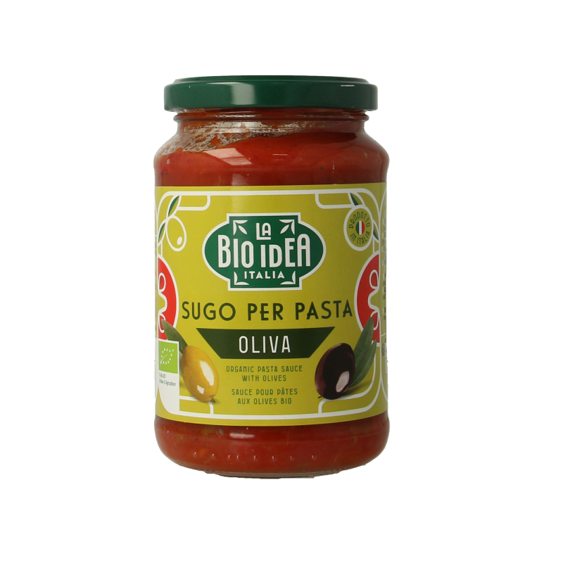 Bioidea Pastasaus olijven bio 340 Gram