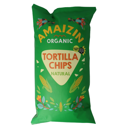 Amaizin Corn chips natural bio 250 Gram