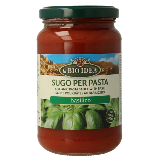 Bioidea Pastasaus basilicum bio 340 Gram