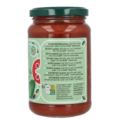 Bioidea Pastasaus basilicum bio 340.00 Gram