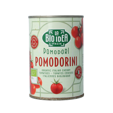 La Bio Idea Cherrytomaten in blik bio 400.00 Gram