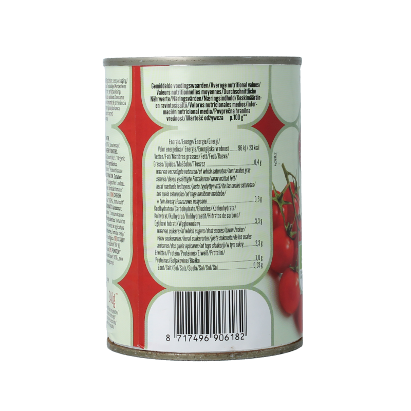 La Bio Idea Cherrytomaten in blik bio 400 Gram