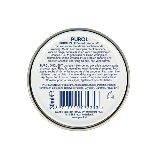 Purol Gele zalf blikje 30 Milliliter