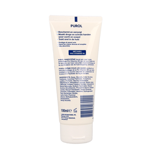 Purol Handcreme tube 100 Milliliter