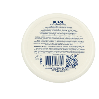 Purol Creme pot 150.00 Milliliter