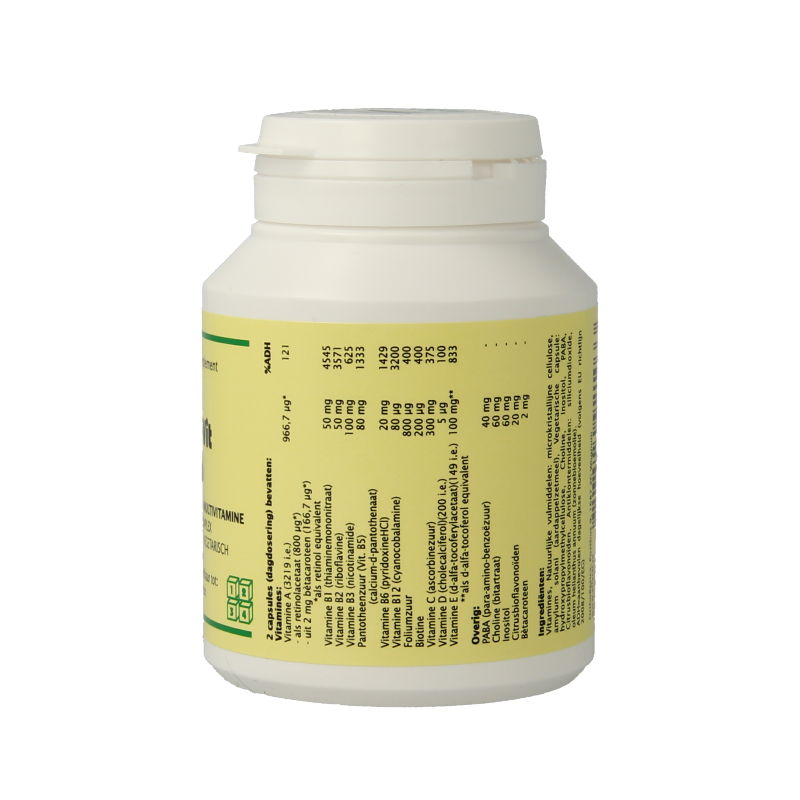 Alfytal MultiVit x-tra mineraalvrije multivitamine 90 Vegetarische capsules