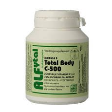 Alfytal Total body C-500 zuurvrij/25% vetoplosbaar 90 Vegetarische capsules