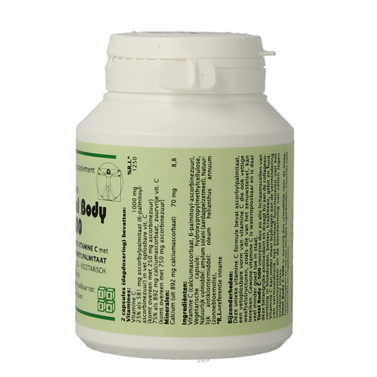 Alfytal Total body C-500 zuurvrij/25% vetoplosbaar 90.00 Vegetarische capsules