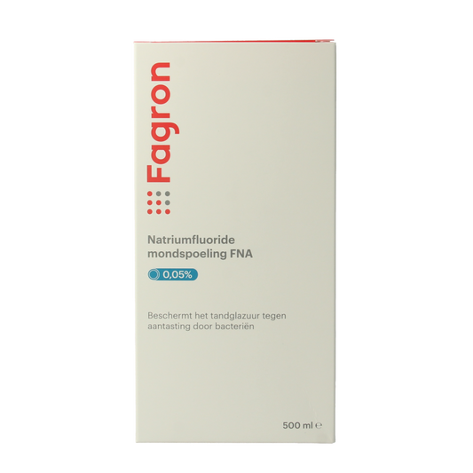Fagron Natriumfluoride mondspoeling 0.05% 500 Milliliter