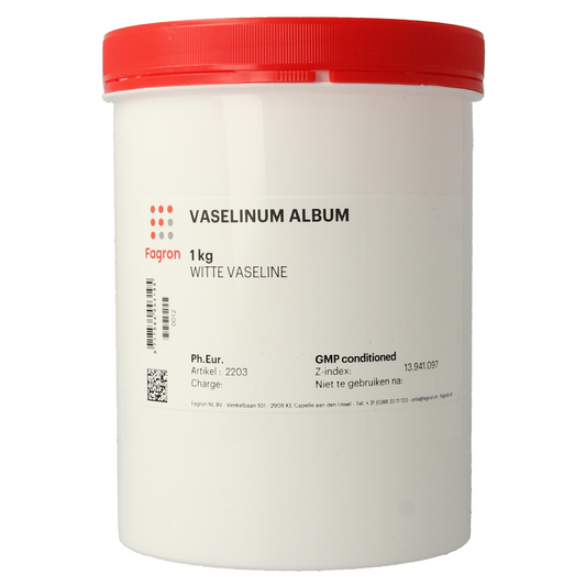 Fagron Vaseline witte zuurvrij 1.00 Kilogram