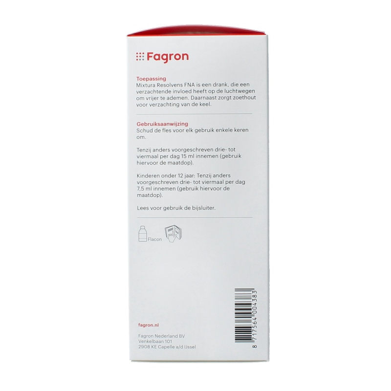 Fagron Mixtura Resolvens FNA 250 Milliliter